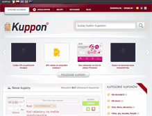 Tablet Screenshot of kuppon.eu